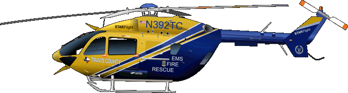 EC 145 C-2 Travis County StarFlight Texas N392TC EMS Fire Rescue