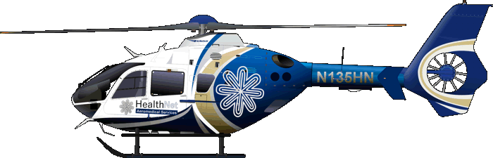 EC-135P-2+ HealthNet Aeromedical Services N135HN Air Rescue