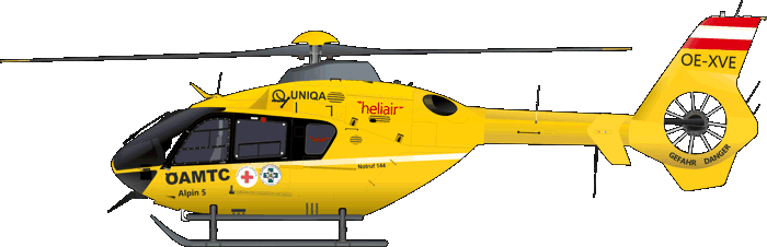 Eurocopter EC135-T2 ÖAMTC Österreich Österreichische Luftrettung OE-XVE