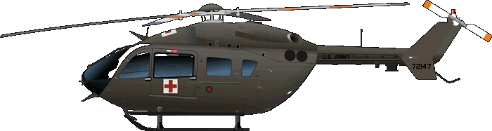Eurocopter EC 145 C-2  U.S. Army Lakota Heer Vereinigte Staaten von Amerika BK 117 C-2 72147