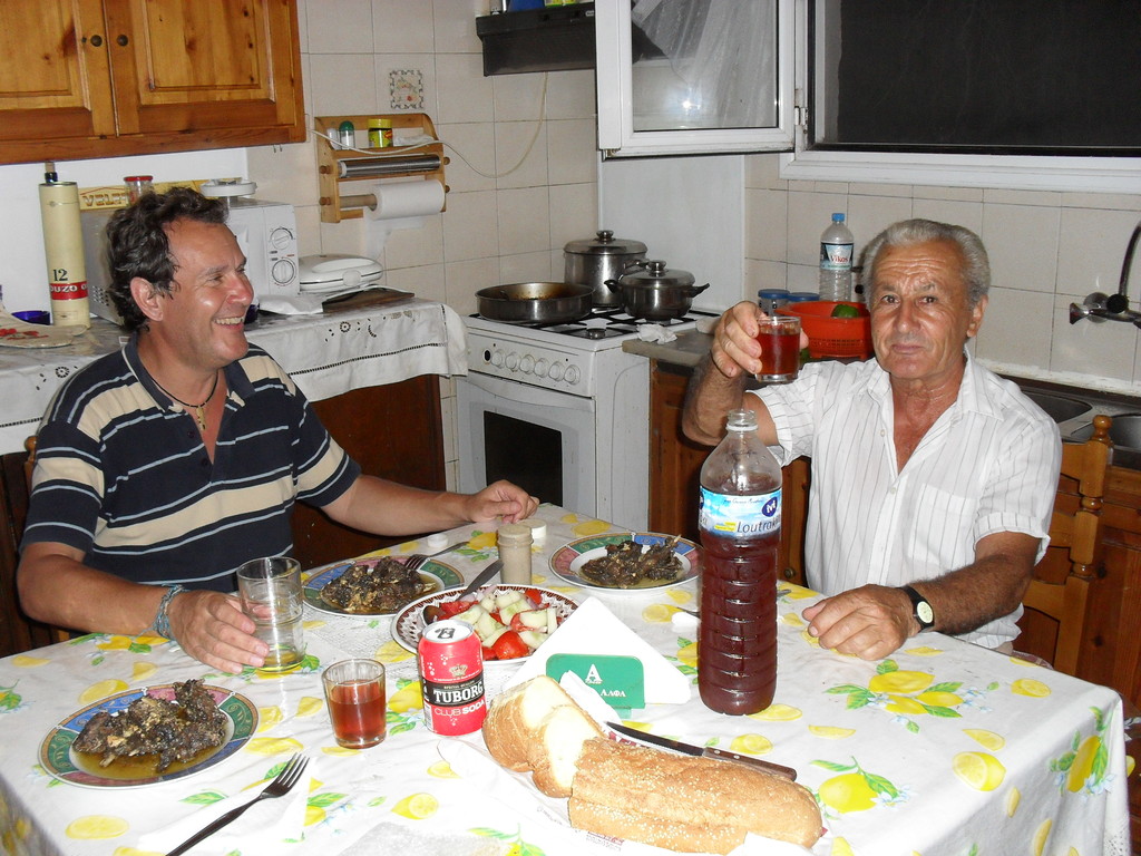 Feldhasenessen bei Jonios