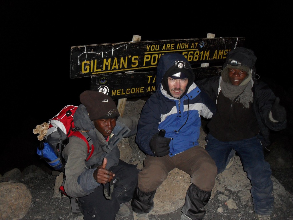 "We killed the mountain!" - Am Gillman`s Point