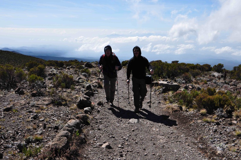 Akklimatisationstag - Wanderung zum "Zebra-Rock"