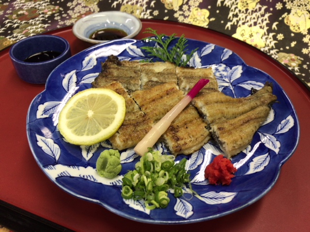 うなぎの白焼き