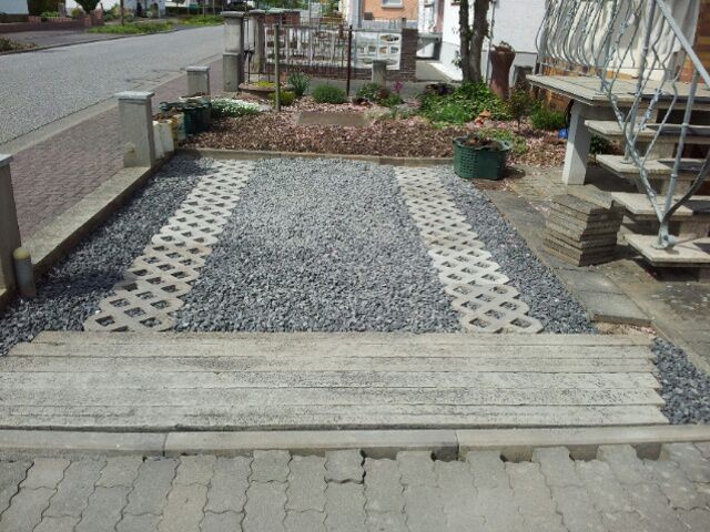 Erneuerung Von Unserem Stellplatz Im Vorgarten Womo On