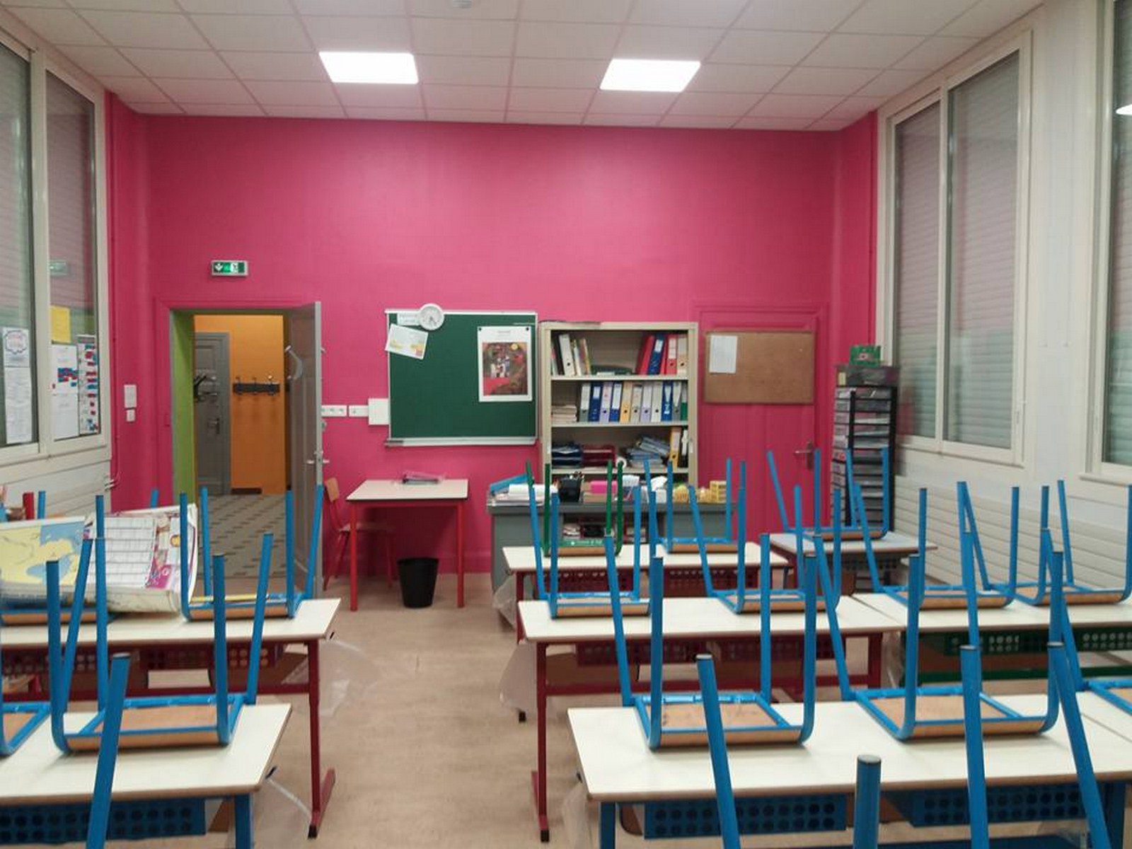 Salles de classe plus agréables