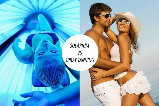 Die Alternative zum Solarium ist die Sprühbräune Spray Tanning