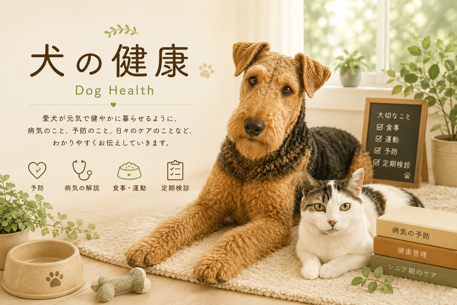 「犬の健康」カテゴリーをはじめます