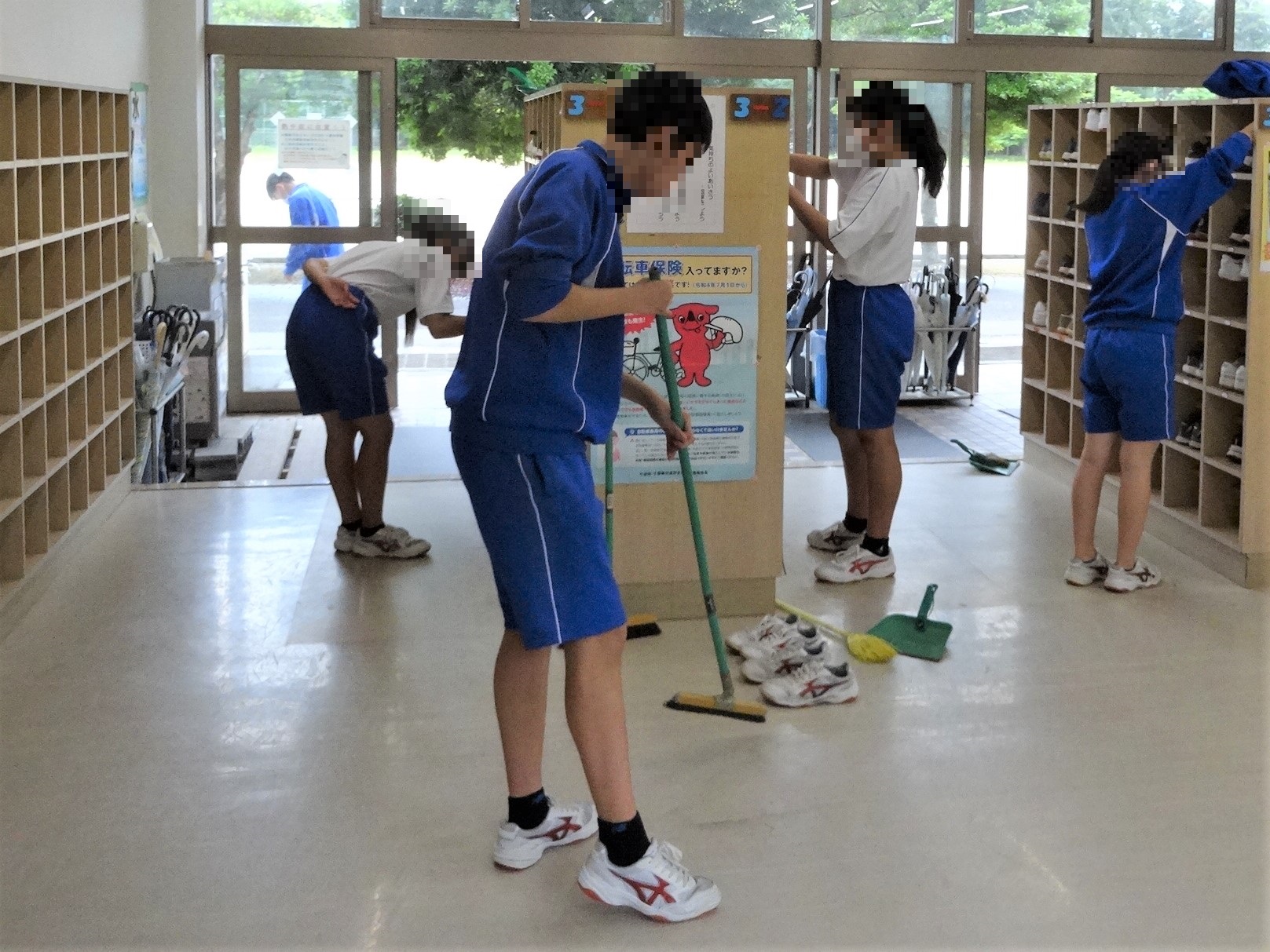 3年生の奉仕作業