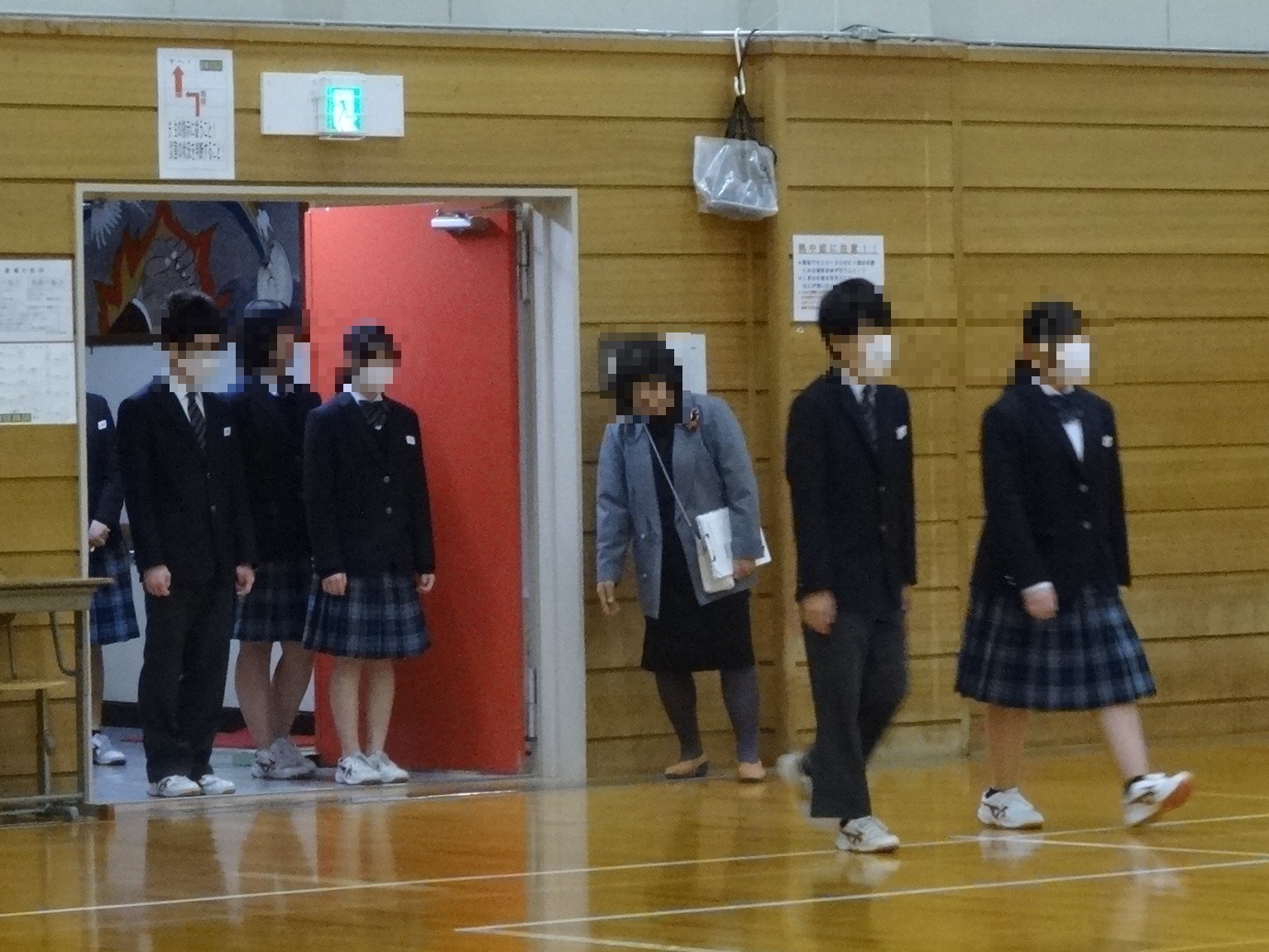 卒業式に向けて