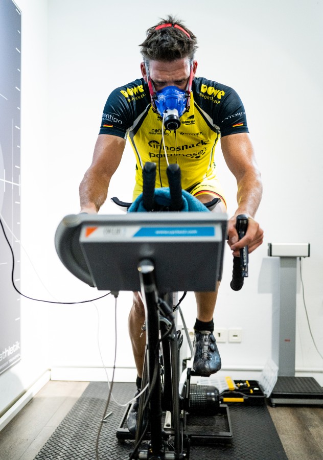 Die Untersuchung ermöglicht tiefe Einblicke in Physiologie und ein optimales Planen des Trainings (Foto: Jonas Melcher)