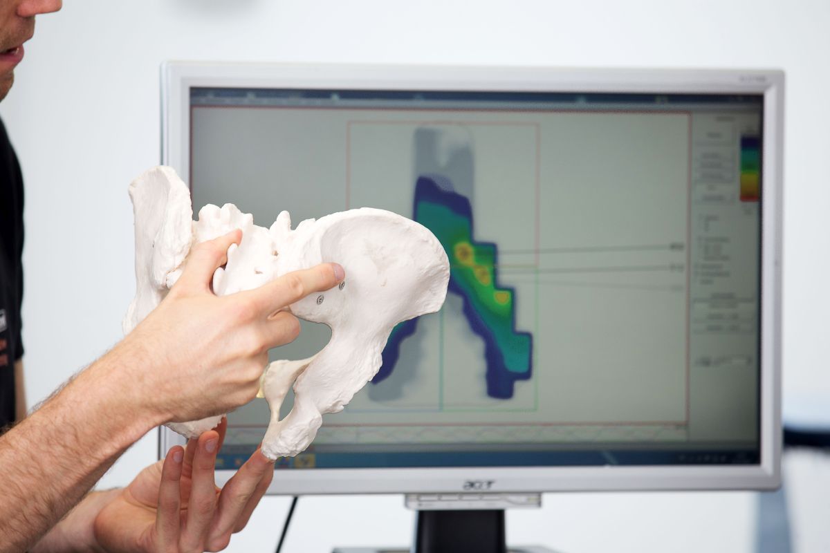 Ein Sattel muss zur individuellen Anatomie des Beckens passen