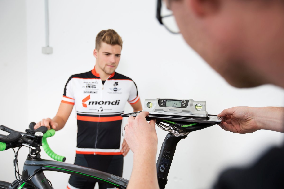 Bikefitting ist Millimeterarbeit 