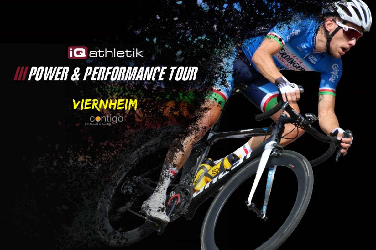 Die iQ athletik Power & Performance Tour macht Halt in Viernheim mit Bikefitting