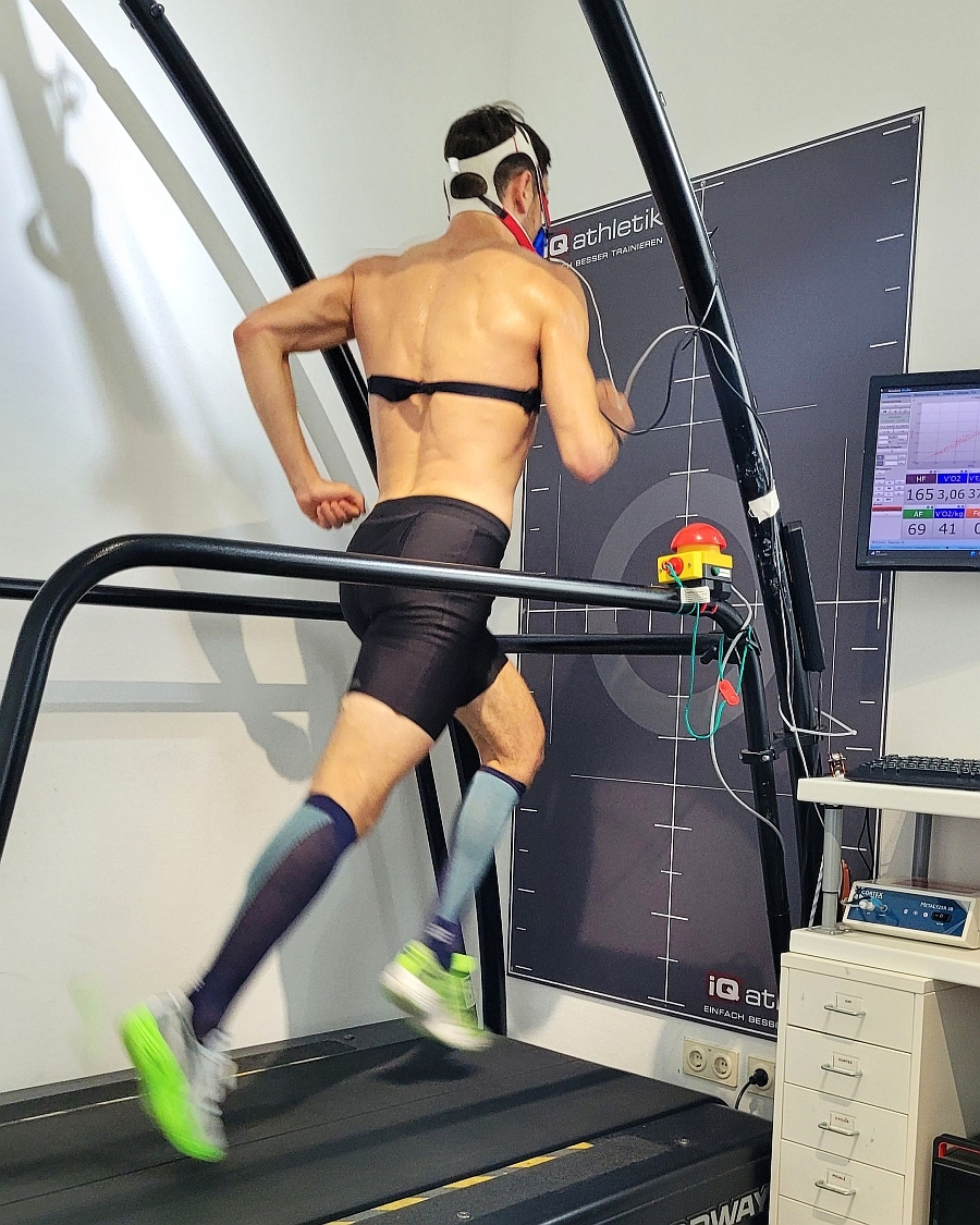 Spiroergometrie auf dem Laufband