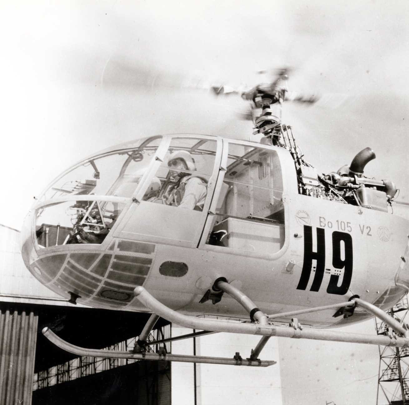 Schildmütze BO 105 Helikopter 