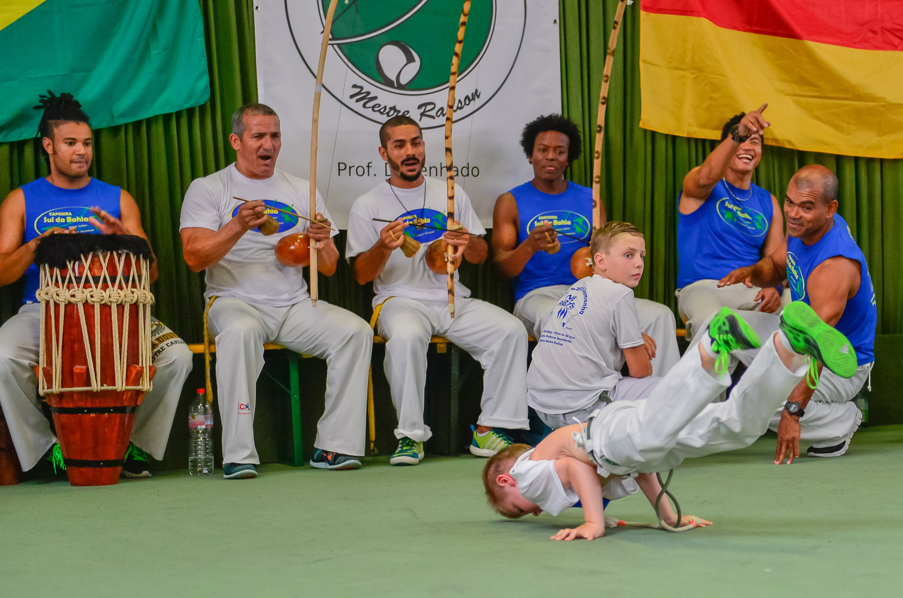 mit Konzentration und Disziplin im Training überwindet man Grenzen