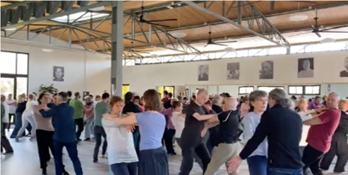 Taiji training with Patrick Kelly in Pietrasanta 04-2023