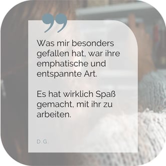 Kundenfeedback Ordnungscoaching Frankfurt