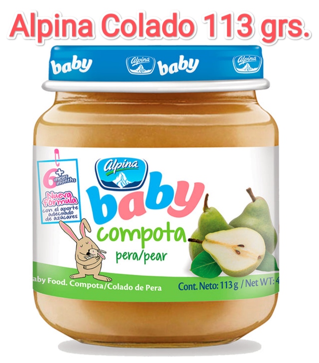 ALPINA PURÉ FRUTA BEBÉ 113 grs. x 12