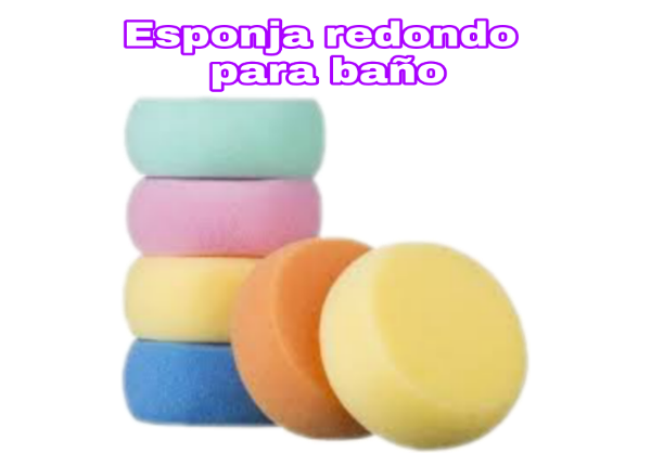 ESPONJA REDONDO PARA BAÑO  x 24 S/.