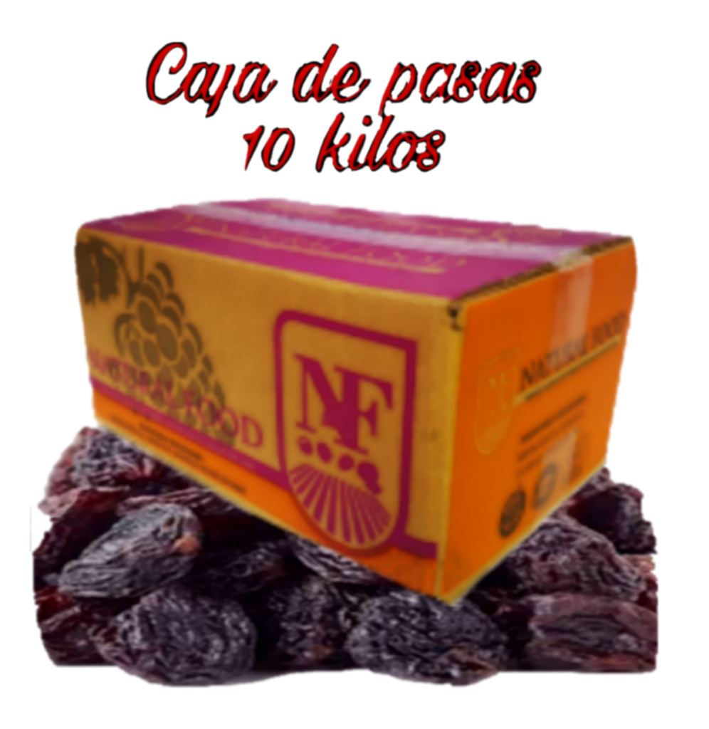 PASAS MORENAS CAJA DE 10 KILOS S/.72.00