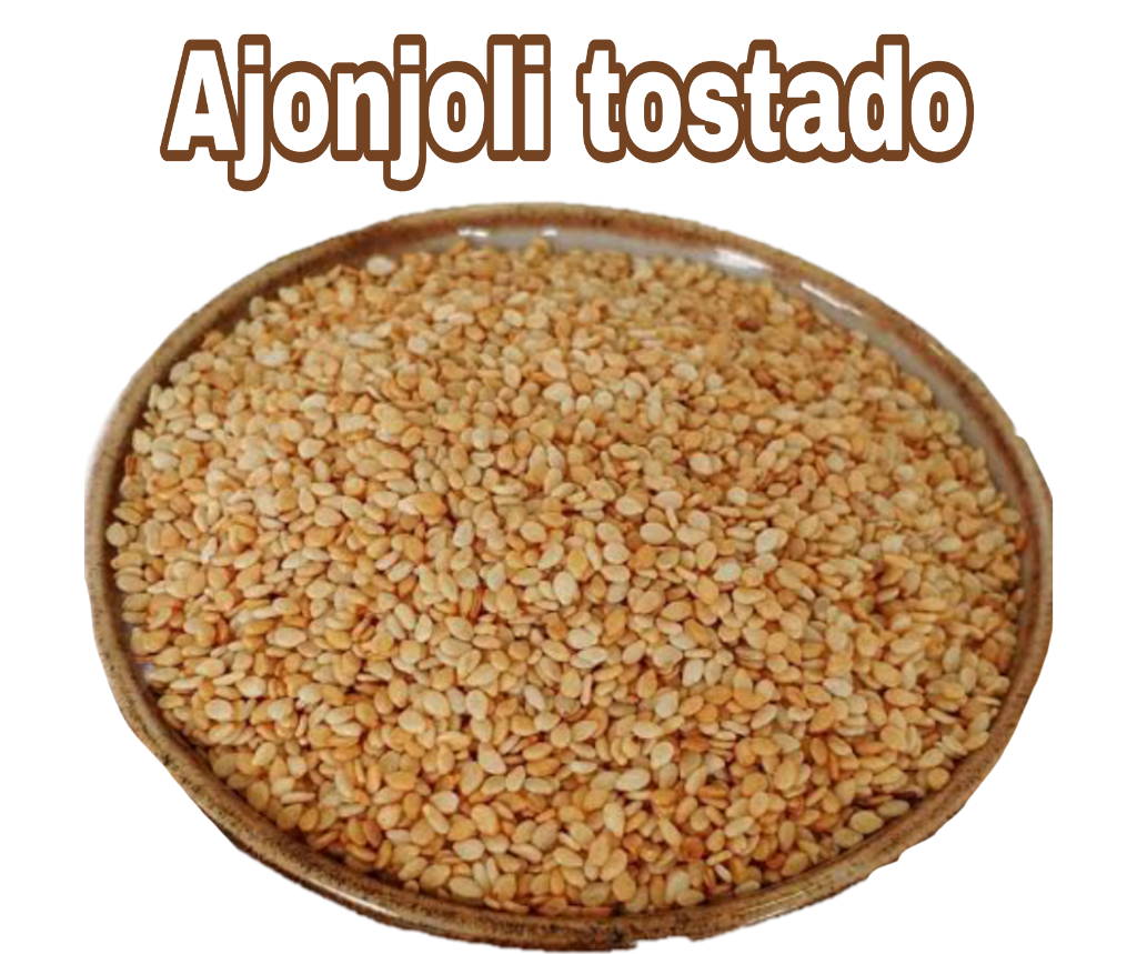 AJONJOLI TOSTADO x 01 kl Si/. 15.00 soles.