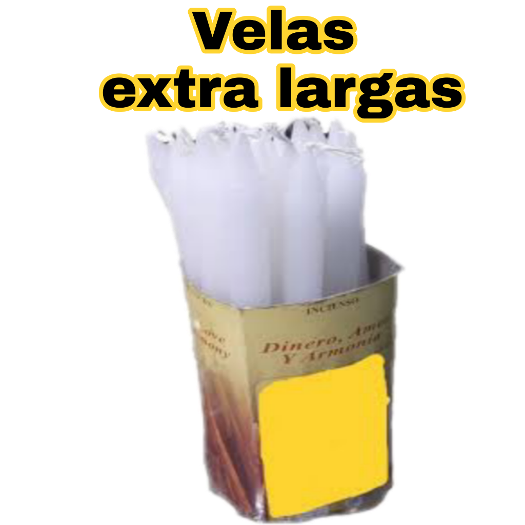 VELAS LARGAS x 100