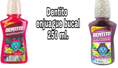 Enjuague bucal de niños 250 ml.x 12 S/.        x 06 S/.