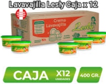 LAVAVAJILLA LESLY 420 grs. CAJA x 12