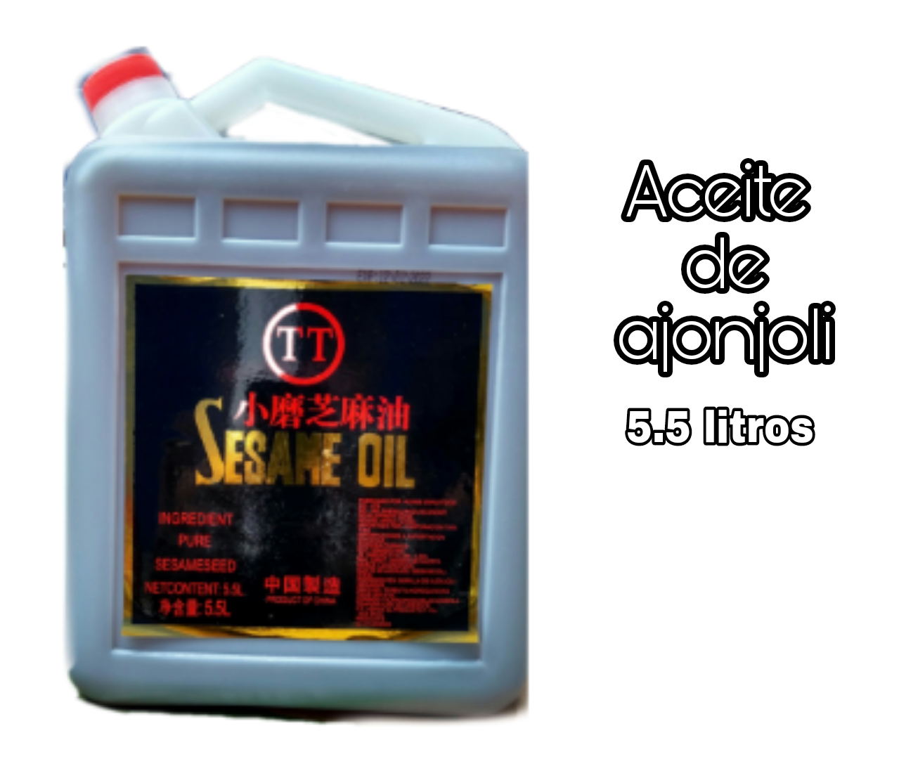 Aceite de Ajonjoli 5.5 litros x 01 S/.110.00