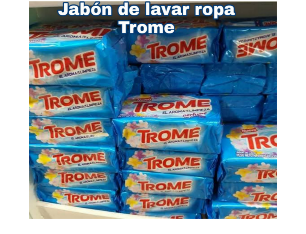 TROME JABON DE ROPA x 12 S/.           |CAJA DE 