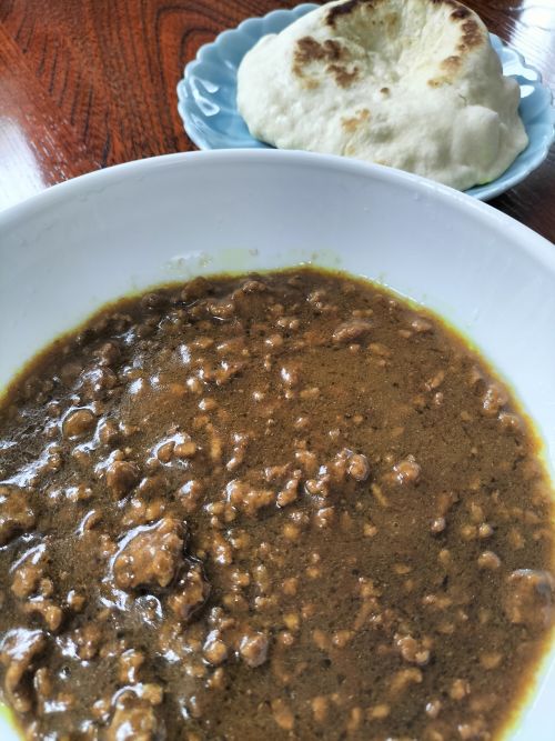 キーマカレー＆ナンを作った！【ゆうぜん】
