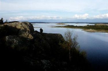 Der Kungsbacka-Fjord von der Insel Ramnö aus
