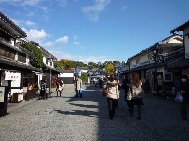 倉敷の観光スポット美観地区の