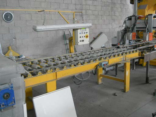 Pressa Longinotti K 805 - Rulliera (area di controllo)