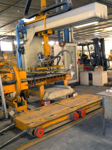 Impianto Longinotti K 904  - Robot impilatore (orizzontale)