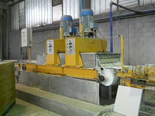 Pressa Longinotti K 805 - Primo calibratore (parte sotto mattonelle)