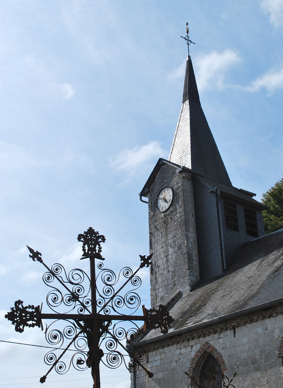 Eglise de Ribeaucourt- Canton de Domart-en-Ponthieu