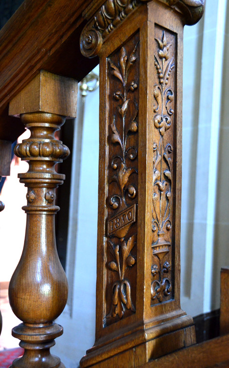 Balustre de l'escalier d'honneur