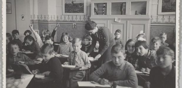 De Bentinckschool in 1930. De geschiedenis van het geschiedenisonderwijs