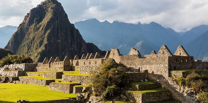 Inca bergterrassen en zonverering