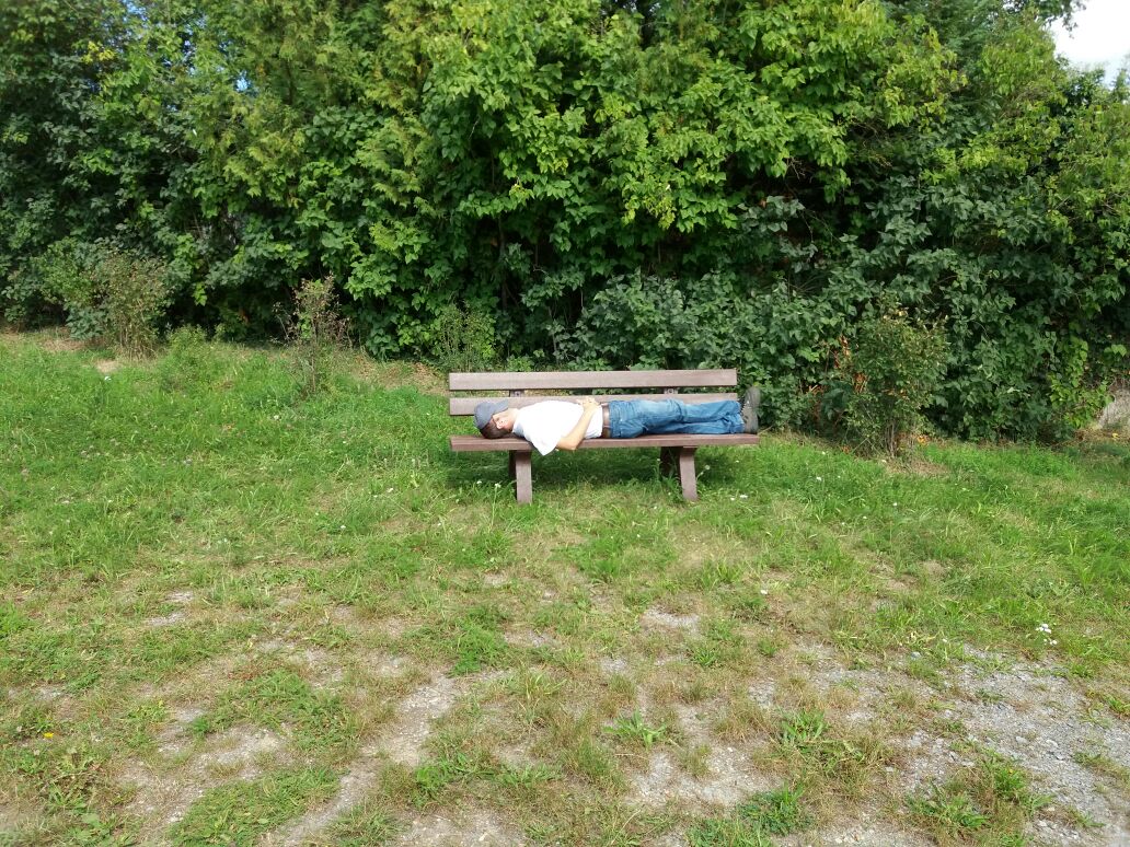 auch ein Mittagsschläfchen ist möglich