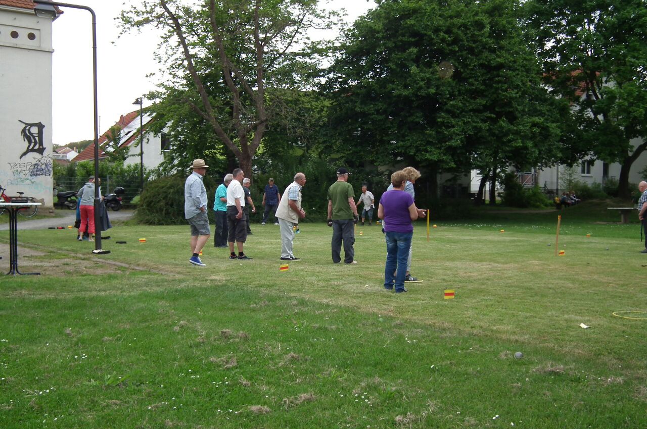 Die Spielfelder sind belegt
