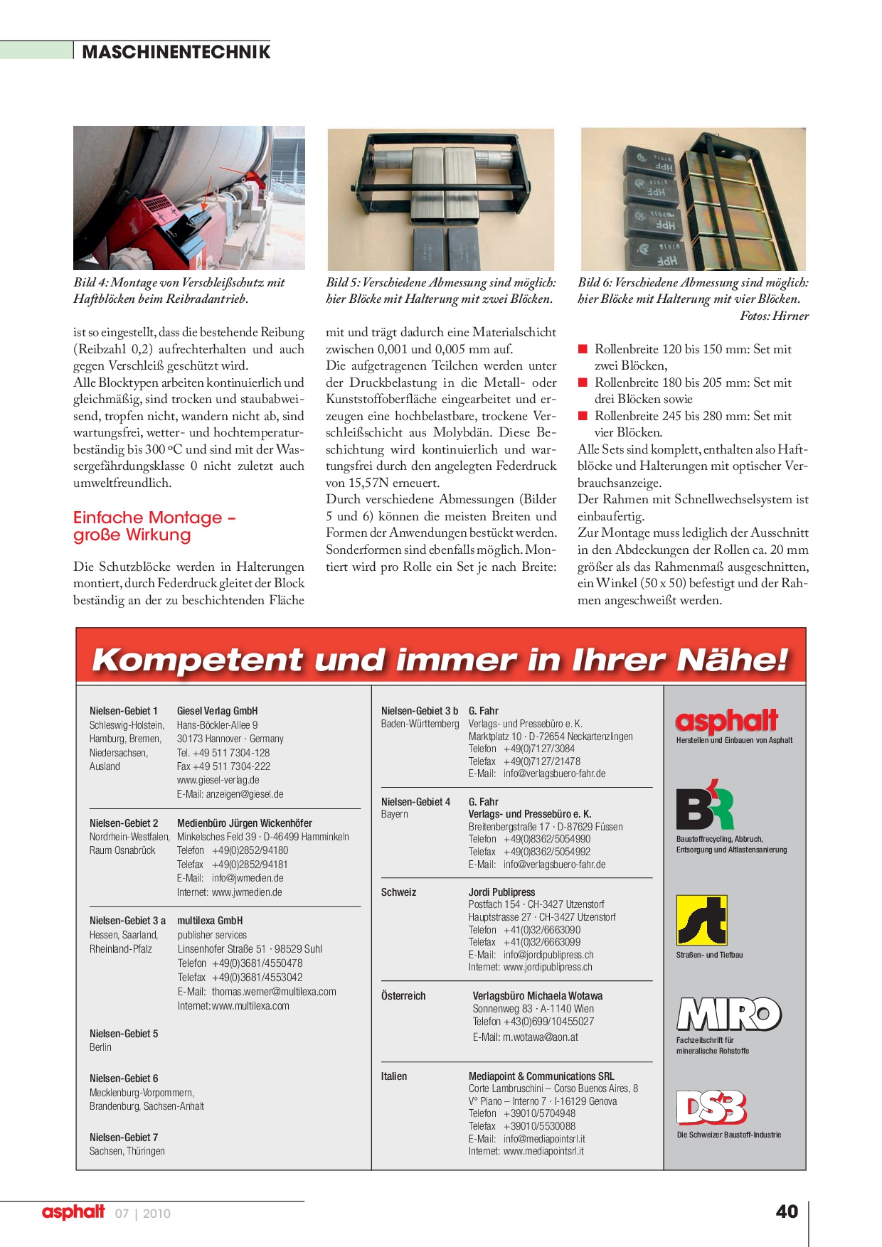 Asphalt Magazin - Verschleißschutz senkt Kosten