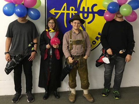 Fasching bei den Azubis