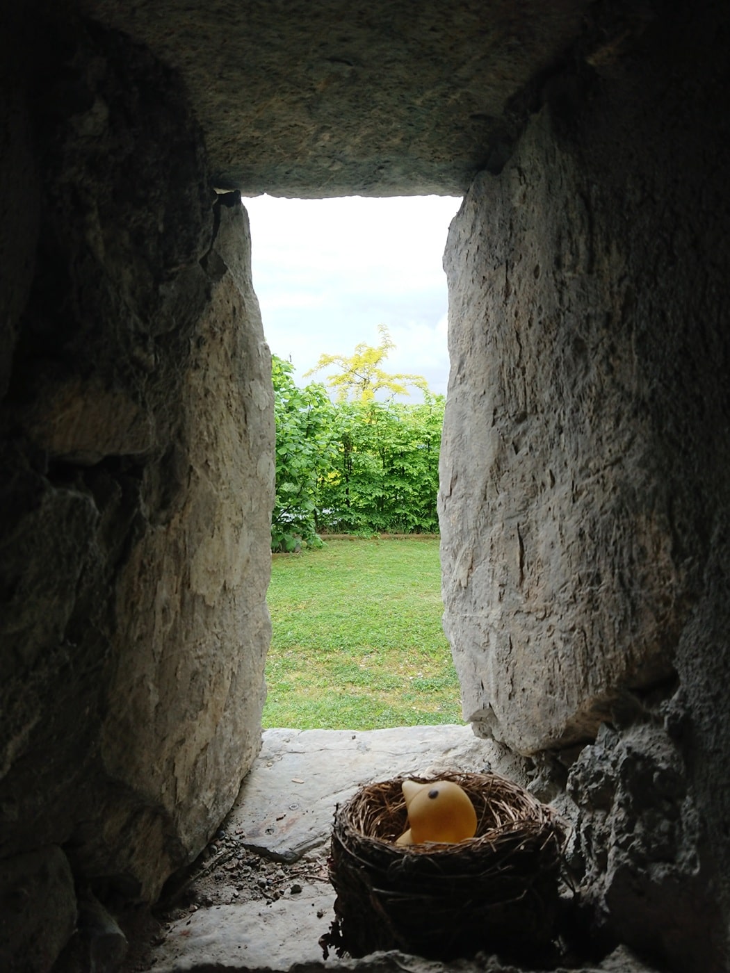 view from pressoir bedroom