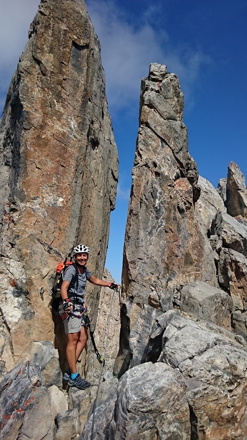 via ferrata in Megève