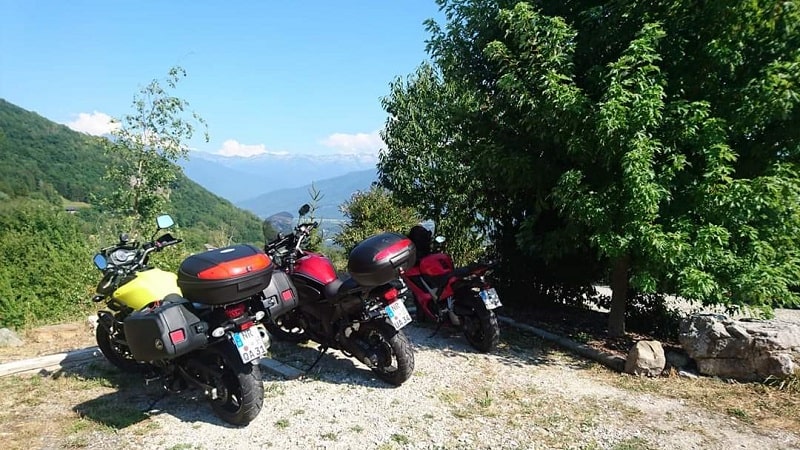 bikers home