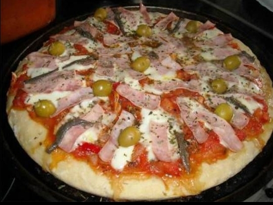 Pizzas al horno y a la parrilla.